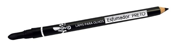 Lápis para olhos com Esfumador - Preto